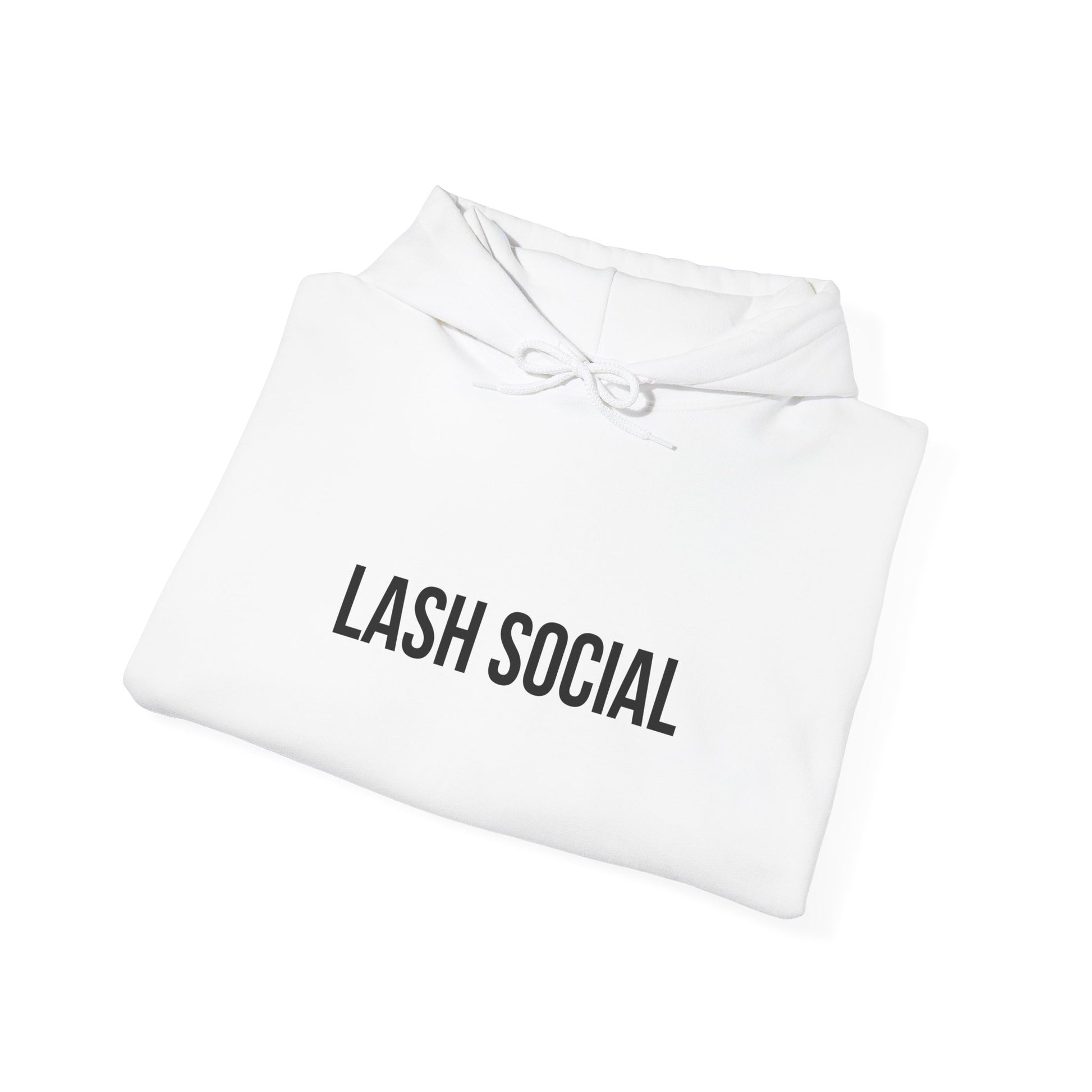 Lash Social Hoodie White - Lash SocialS