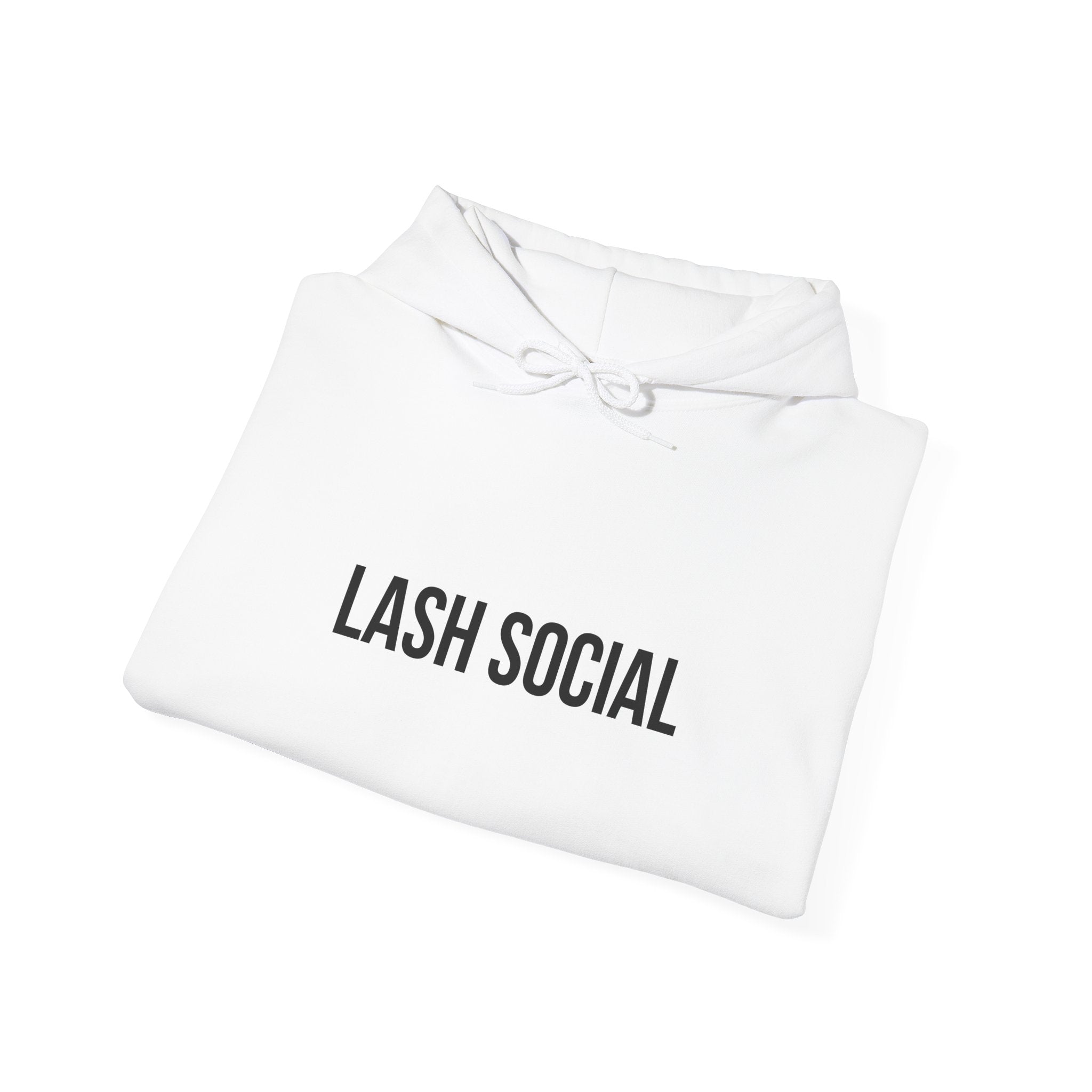 Lash Social Hoodie White - Lash SocialS